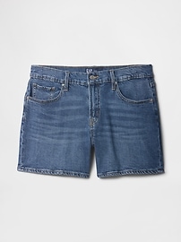 5" Mid Rise Soft Denim Shorts