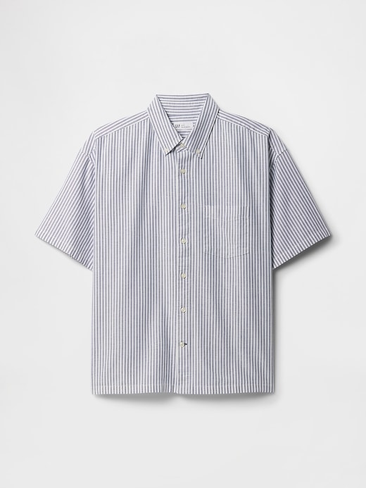 Image number 5 showing, Oxford Shirt in Boxy Fit
