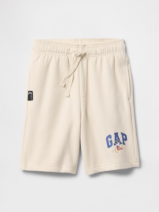 Image number 1 showing, GapKids &#215 Disney Mickey Mouse Relaxed Logo Pull-On Shorts