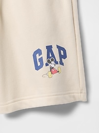 GapKids &#215 Disney Mickey Mouse Relaxed Logo Pull-On Shorts