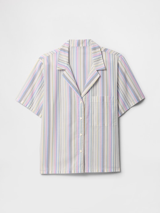 Image number 4 showing, Poplin PJ Shirt