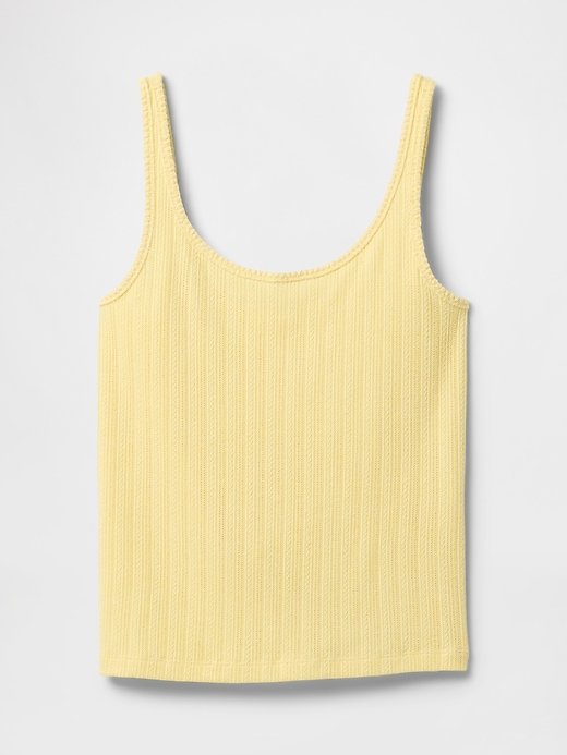 Image number 4 showing, Pointelle PJ Tank Top