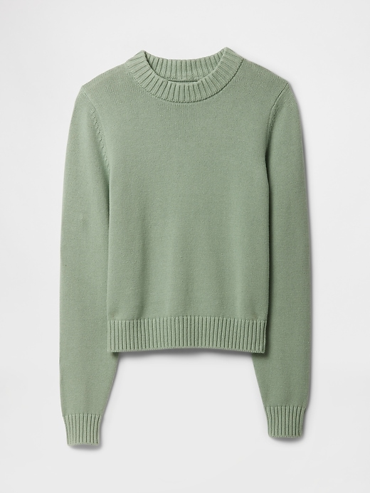 Image number 5 showing, High Neck Crewneck Sweater