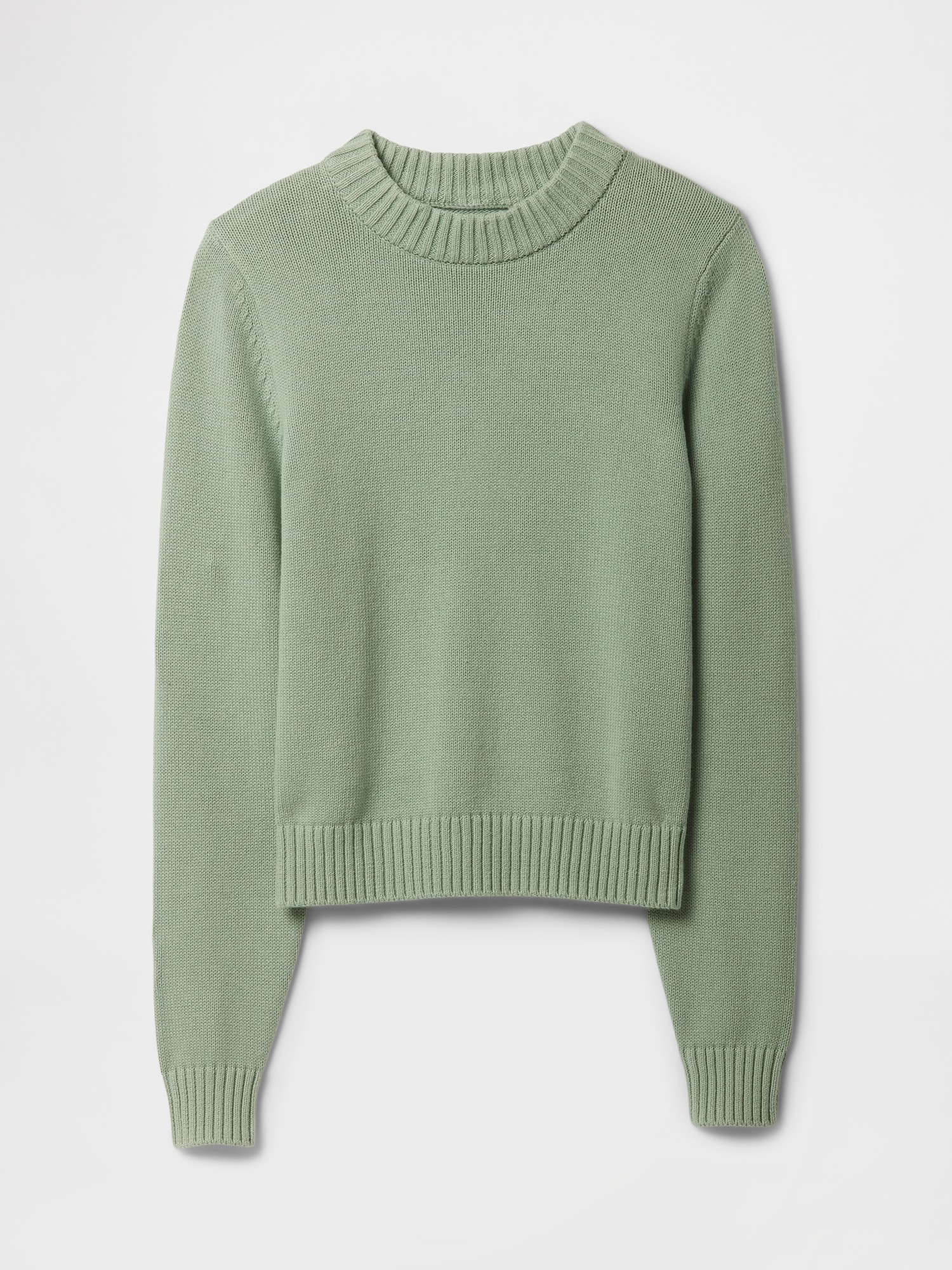 Stripe High Neck Crewneck Sweater | Gap Factory