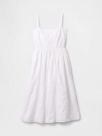Eyelet Midi Dress