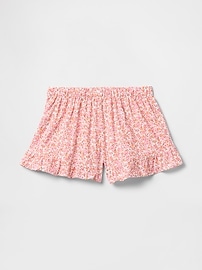 Poplin Ruffle PJ Shorts
