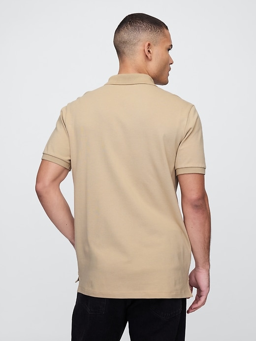 Image number 2 showing, Stretch Pique Polo Shirt
