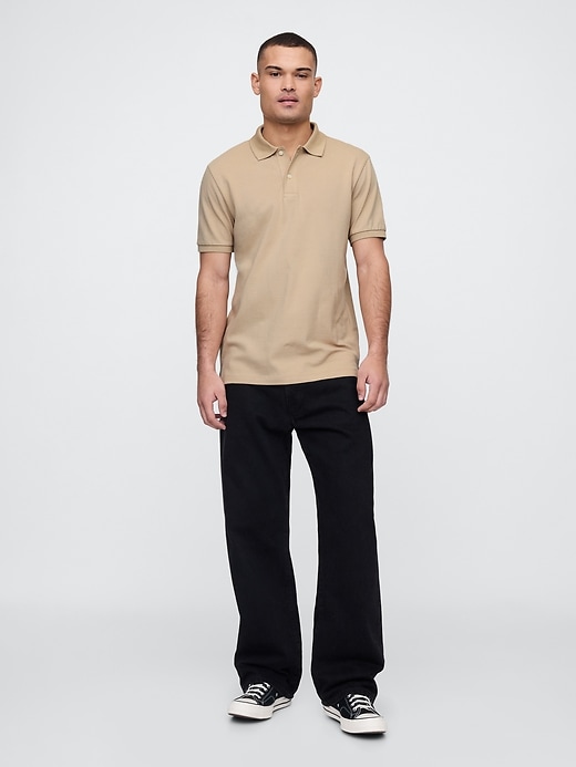 Image number 3 showing, Stretch Pique Polo Shirt