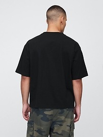 Vintage Soft Stripe Boxy T-Shirt
