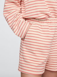 Stripe Pull-On Shorts