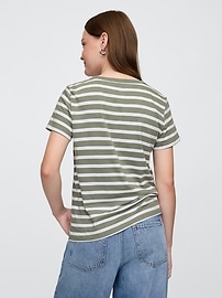Favorite Stripe V-Neck T-Shirt
