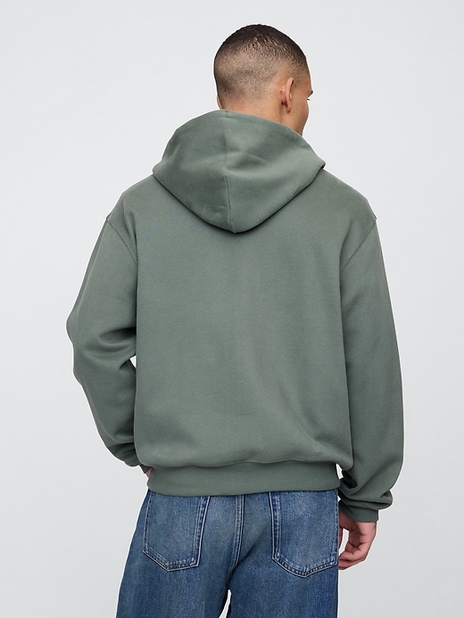 Image number 2 showing, Vintage Soft Oversized Zip Hoodie