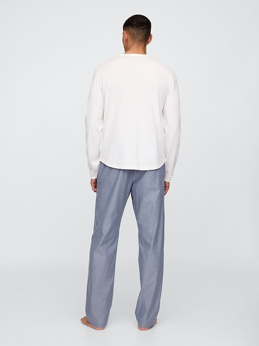Image number 2 showing, Relaxed Poplin PJ Pants
