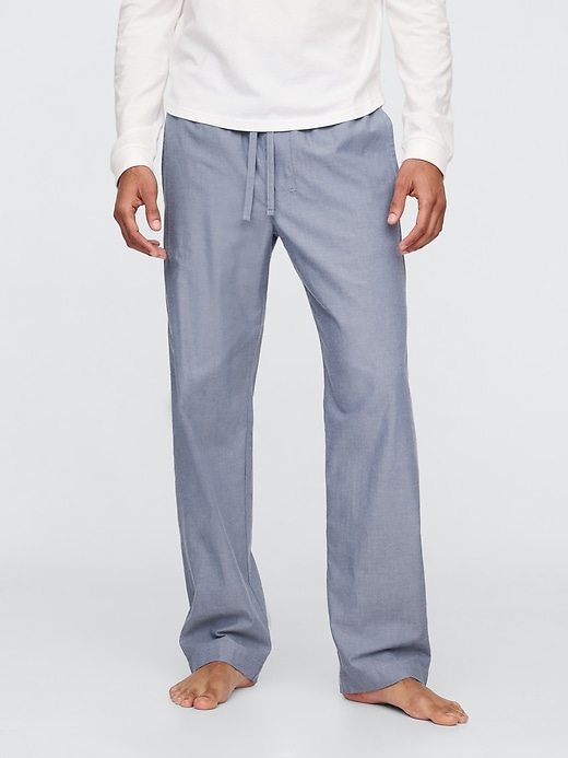 Image number 3 showing, Relaxed Poplin PJ Pants