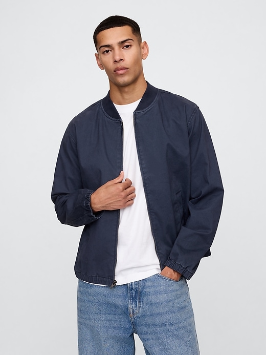 Image number 1 showing, Relaxed Bomber Jacket
