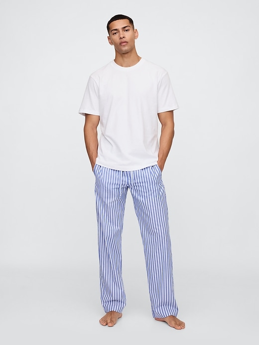Image number 1 showing, Relaxed Poplin PJ Pants