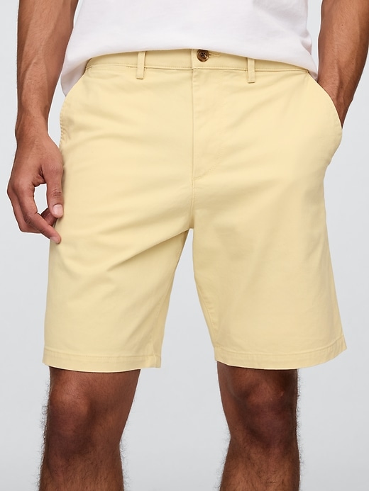 Image number 5 showing, 9" Essential Khaki Shorts
