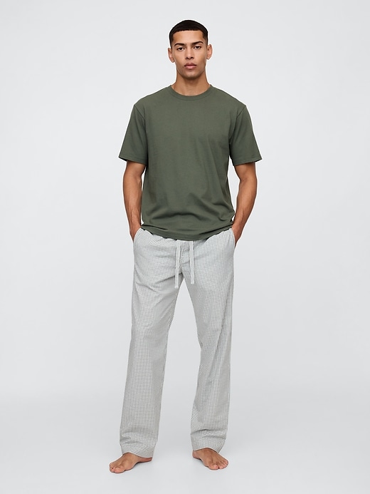 Image number 1 showing, Relaxed Poplin PJ Pants