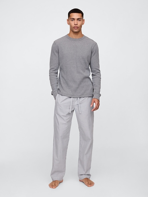 Image number 1 showing, Relaxed Poplin PJ Pants