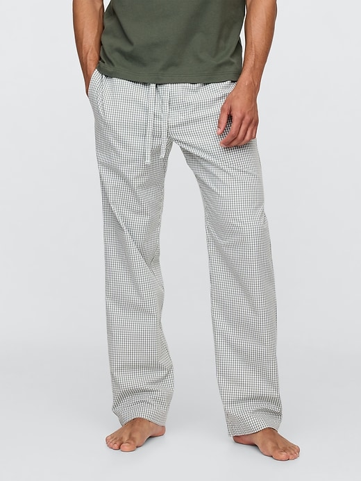 Image number 3 showing, Relaxed Poplin PJ Pants