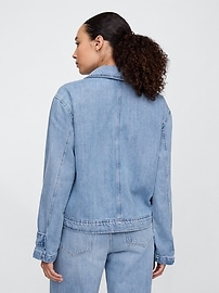 SuperSoft Denim Utility Jacket