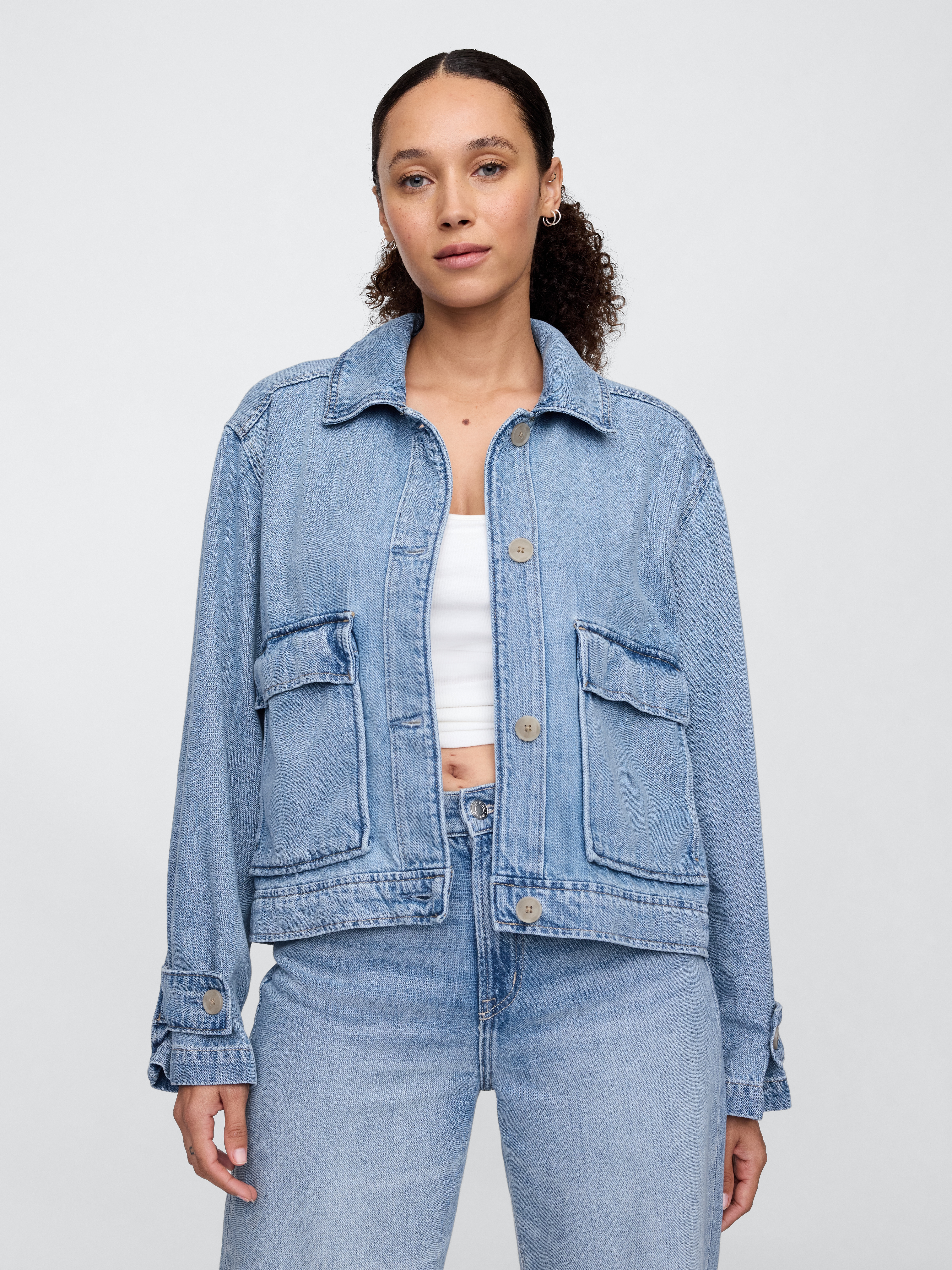 ジャケット・アウター ORGANICWOOLSURVIVALCLOTH UTILITY JACKET cn57517380.png