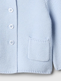 Baby Bear Stripe Garter Cardigan