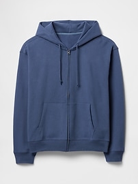 Vintage Soft Oversized Zip Hoodie