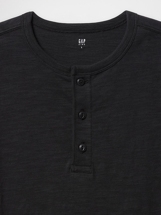 Image number 3 showing, Kids Relaxed Henley T-Shirt