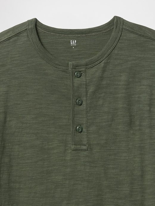 Image number 3 showing, Kids Relaxed Henley T-Shirt