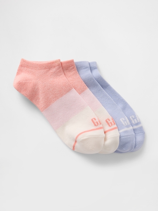 Image number 1 showing, GapFit Ankle Socks (2-Pack)