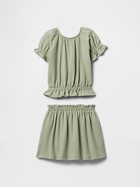 babyGap Textured Skort Two-Piece Outfit Set
