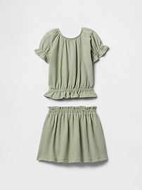 babyGap Textured Skort Two-Piece Outfit Set