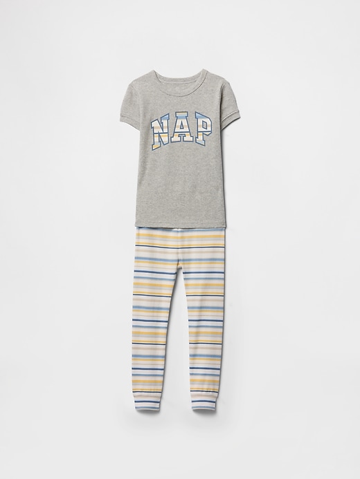 Image number 1 showing, babyGap 100% Organic Cotton Nap PJ Set