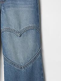 babyGap Wide-Leg Heart Jeans