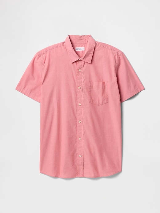 Image number 5 showing, Stretch Poplin Shirt in Standard Fit