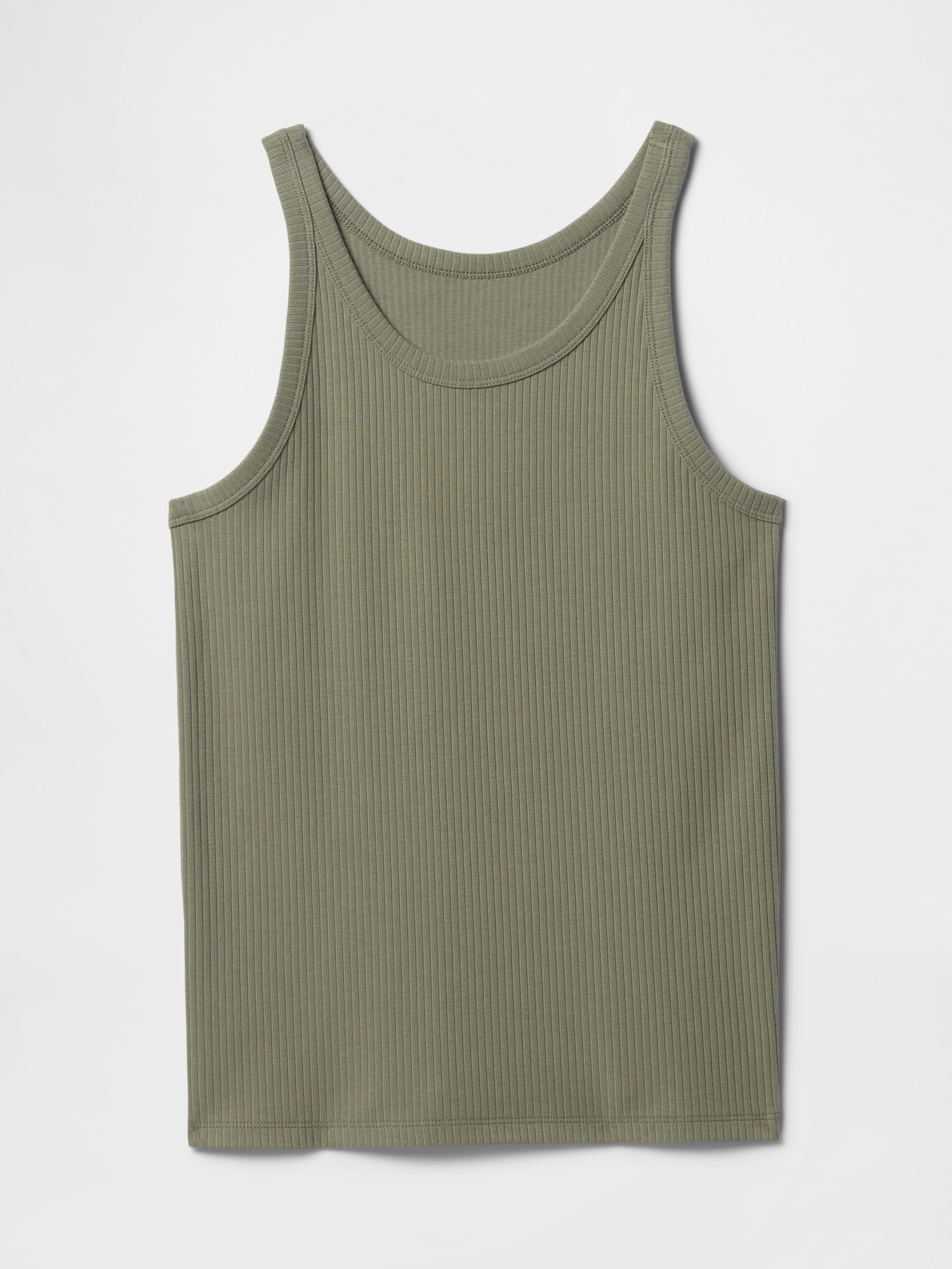 Ribbed Scoopneck Tank Top | Gap Factory