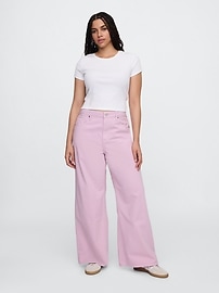 High Rise Wide-Leg Jeans