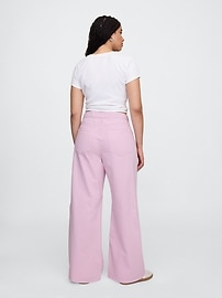 High Rise Wide-Leg Jeans