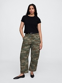 High Rise Barrel Cargo Khakis