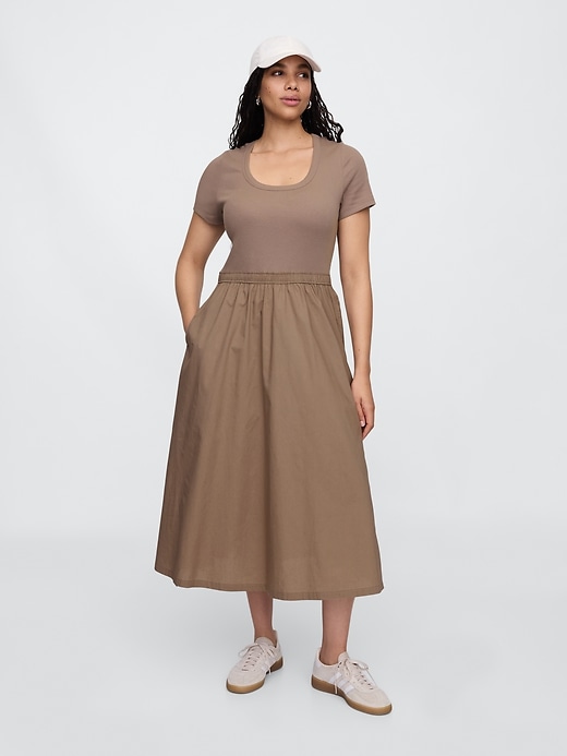 Image number 4 showing, Scoopneck Midi Dress