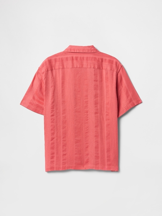 Image number 2 showing, Kids Relaxed Linen-Blend Vacay Shirt