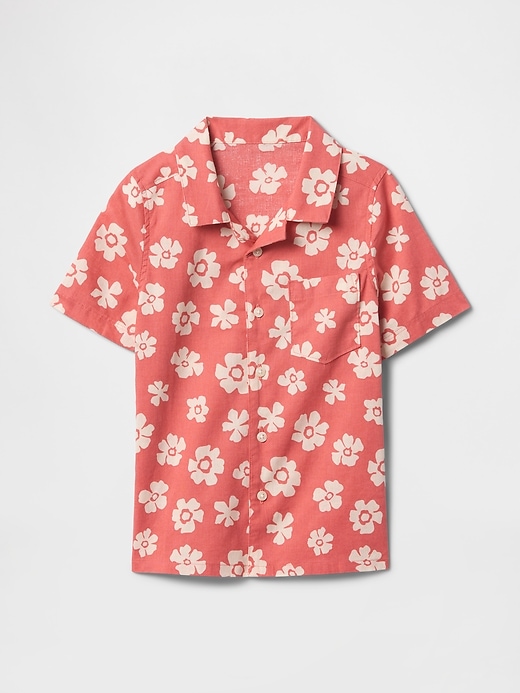 Image number 1 showing, babyGap Linen-Blend Vacay Shirt