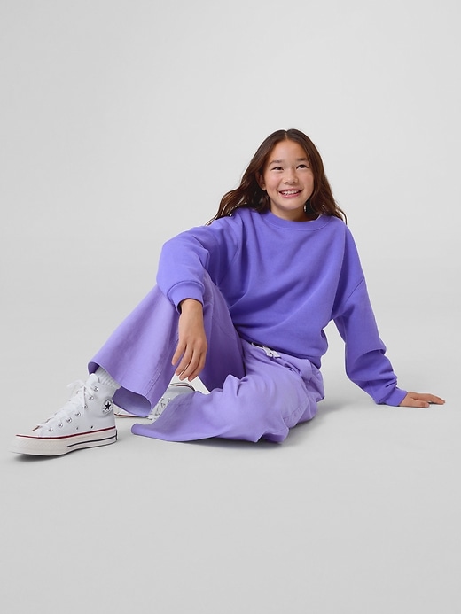 Image number 2 showing, Kids Oversized Fleece Sweatshirt