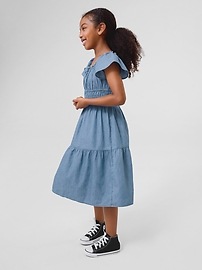 Kids Smocked Midi Dress