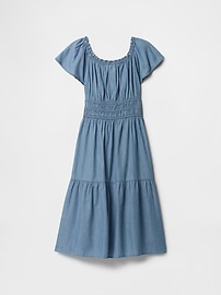 Kids Smocked Midi Dress