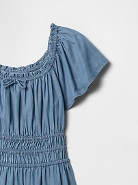 Kids Smocked Midi Dress