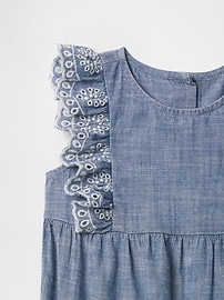 Baby Eyelet Ruffle One-Piece