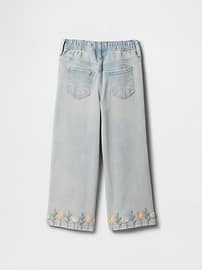 babyGap Wide-Leg Heart Jeans