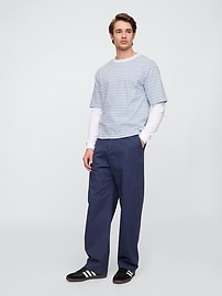 トップス 00's old gap box shirt stripe normcore Vintage Soft Stripe Boxy T-Shirt | Gap Factory